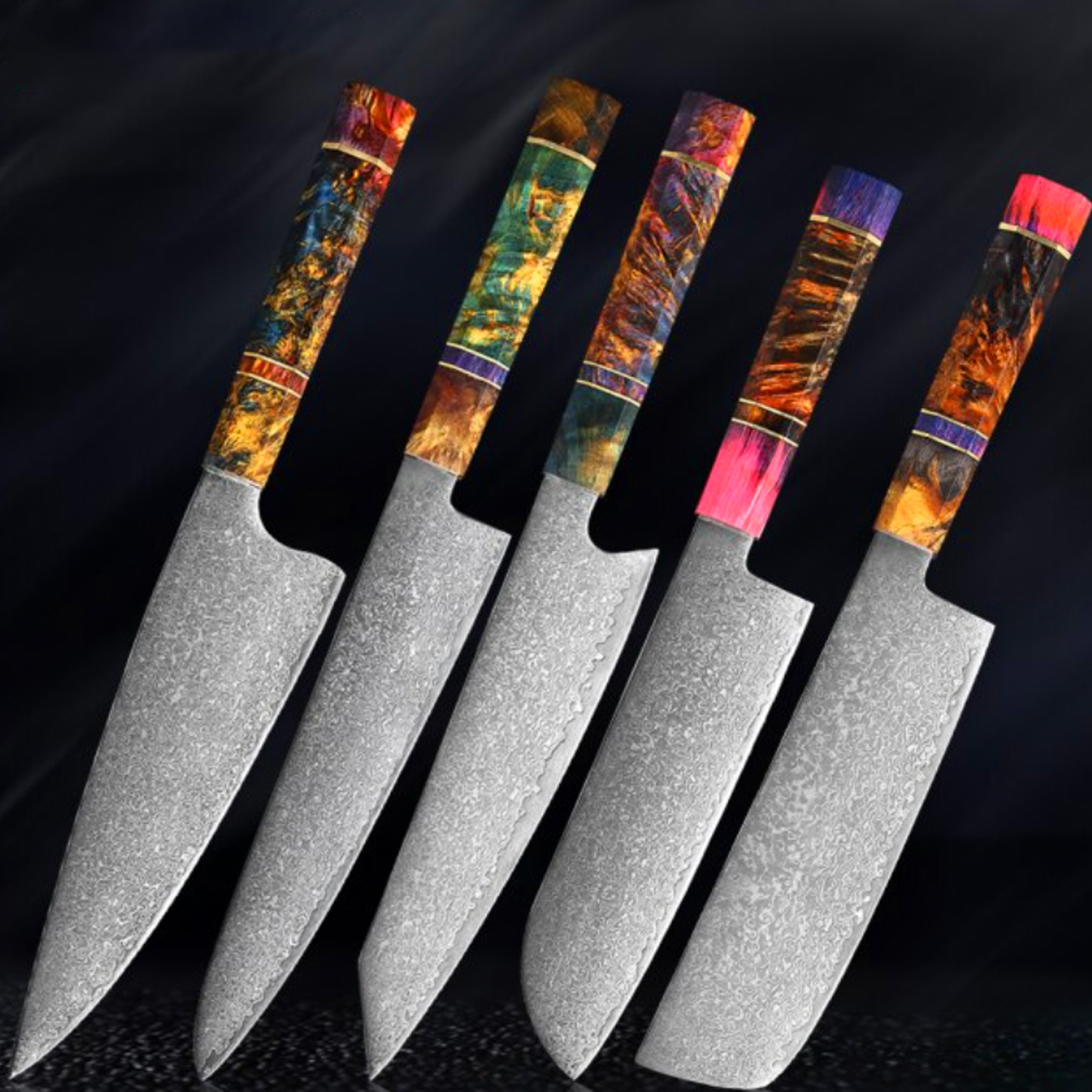 Atelier Series Set of 5 Professional Chef's Knives