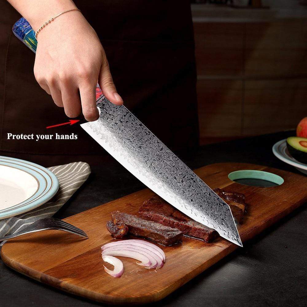 Japanese Damascus Steel 8 Chef's Knife