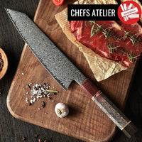Thumbnail for chefslifestyle chef lifestyle Artisanal Boutique Magnolia - kiritsuke Chef Knife 8.2