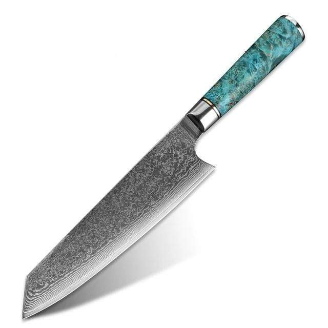 chefslifestyle chef lifestyle Chefs Atelier Ryu - Kiritsuke 8" Knife Default Title damascus knives chef knife chef atelier best knife japanese review top lightweight balanced hand made kiritsuke serbian butcher knife hand forged best top quality free shipping high carbon steel